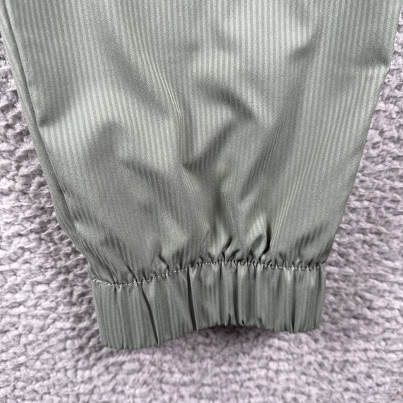 Eddie‎ Bauer Pants Womens L Stripe Track Jogger Ankle Pull On Stretch Green - Picture 4 of 16